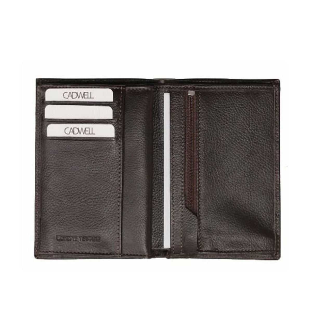 Cadwell Portefeuille 2 Volets Cadwell Marron