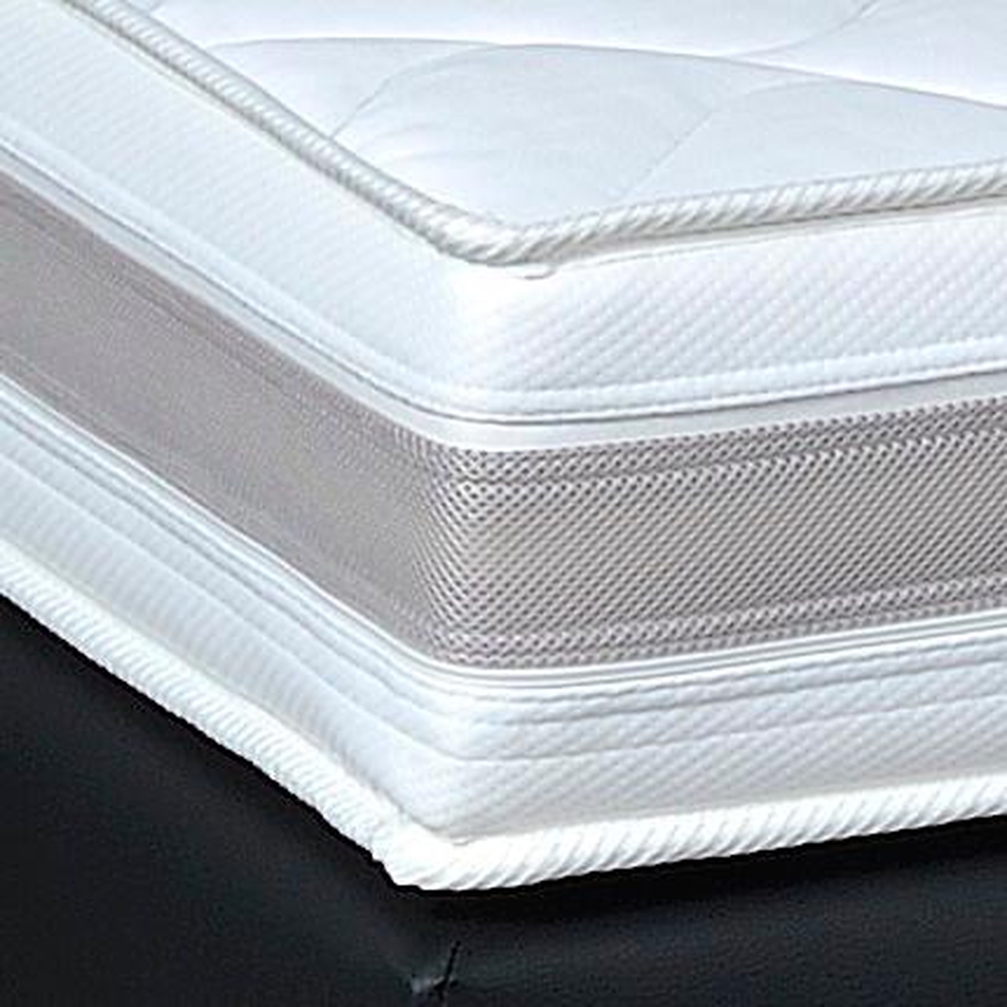 Voir la diapositive 4 : PRESTIGE Collection Ensemble complet Boxspring 160x200 cm RONAN