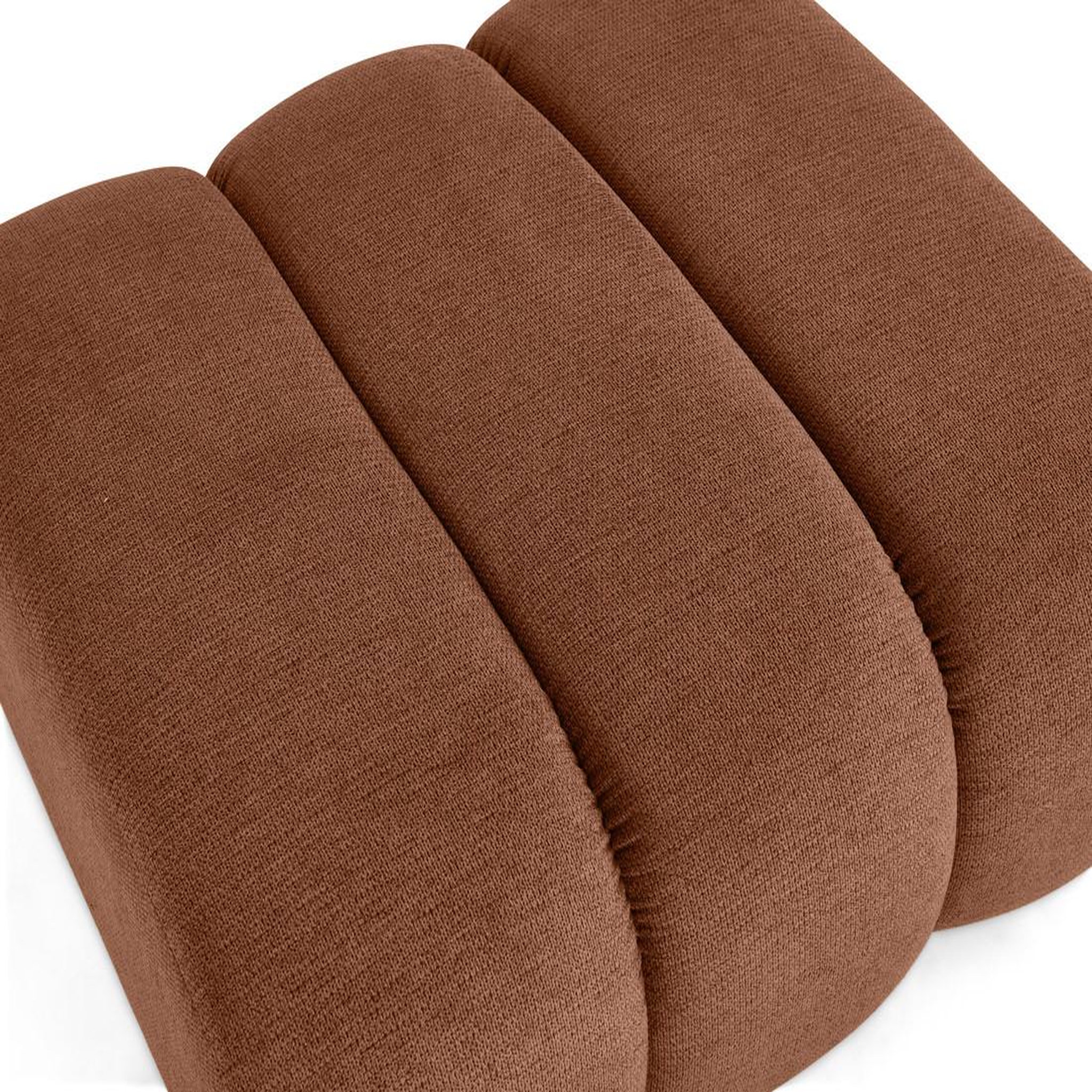 Voir la diapositive 5 : LISA DESIGN Debbie - pouf en tissu texturé