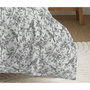 Voir la diapositive 4 : COTON PUR Pack complet housse de couette réversible pour lit 90 x 190 cm Bérengère nuage