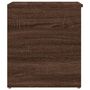 Voir la diapositive 5 : VIDAXL Coffre de rangement Chene marron 84x42x46 cm Bois d'ingenierie