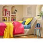 Voir la diapositive 1 : BEST MOBILIER Florina - lit coffre - 180x200 cm - sommier inclus - en tissu