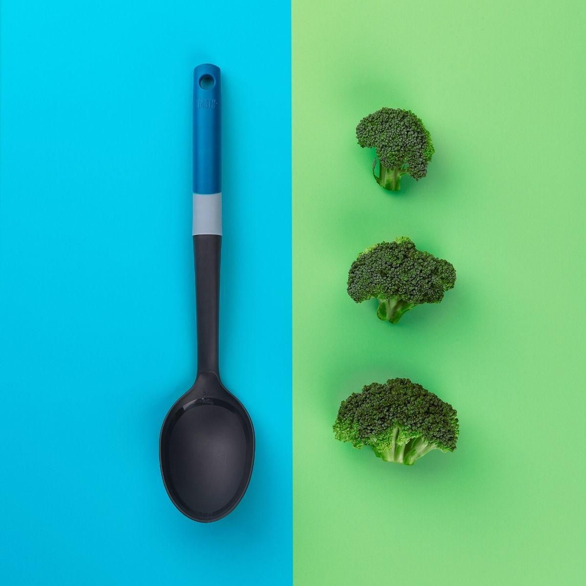 TASTY Cuillère doseuse manche bleu foncé 34 cm Tasty Core