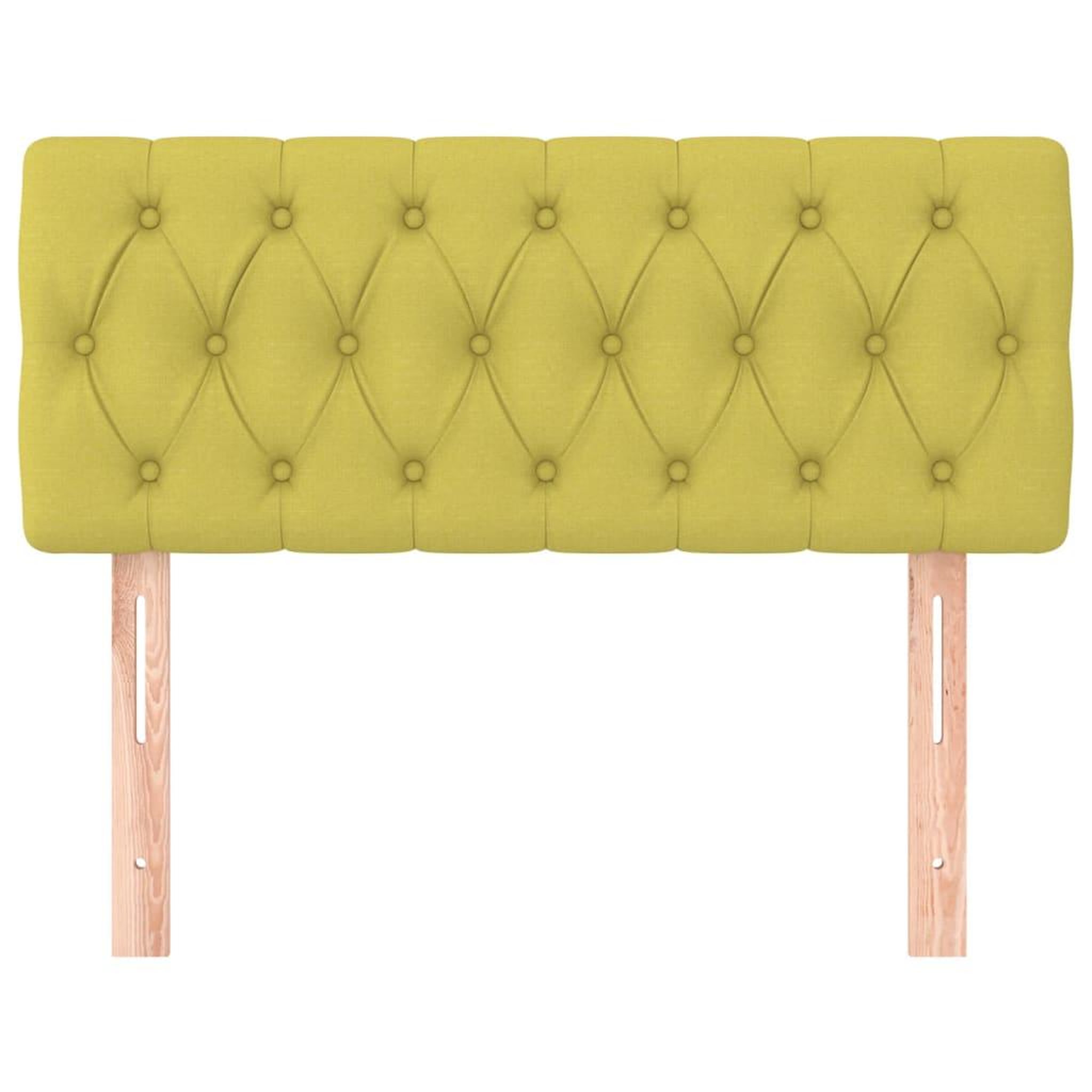 Voir la diapositive 3 : VIDAXL Tete de lit Vert 90x7x78/88 cm Tissu