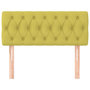 Voir la diapositive 3 : VIDAXL Tete de lit Vert 90x7x78/88 cm Tissu