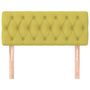Voir la diapositive 3 : VIDAXL Tete de lit Vert 90x7x78/88 cm Tissu