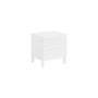 Voir la diapositive 1 : Vipack Chevet eva - couleur blanc