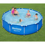 Voir la diapositive 2 : BESTWAY Bestway Piscine Steel Pro 305x76 cm