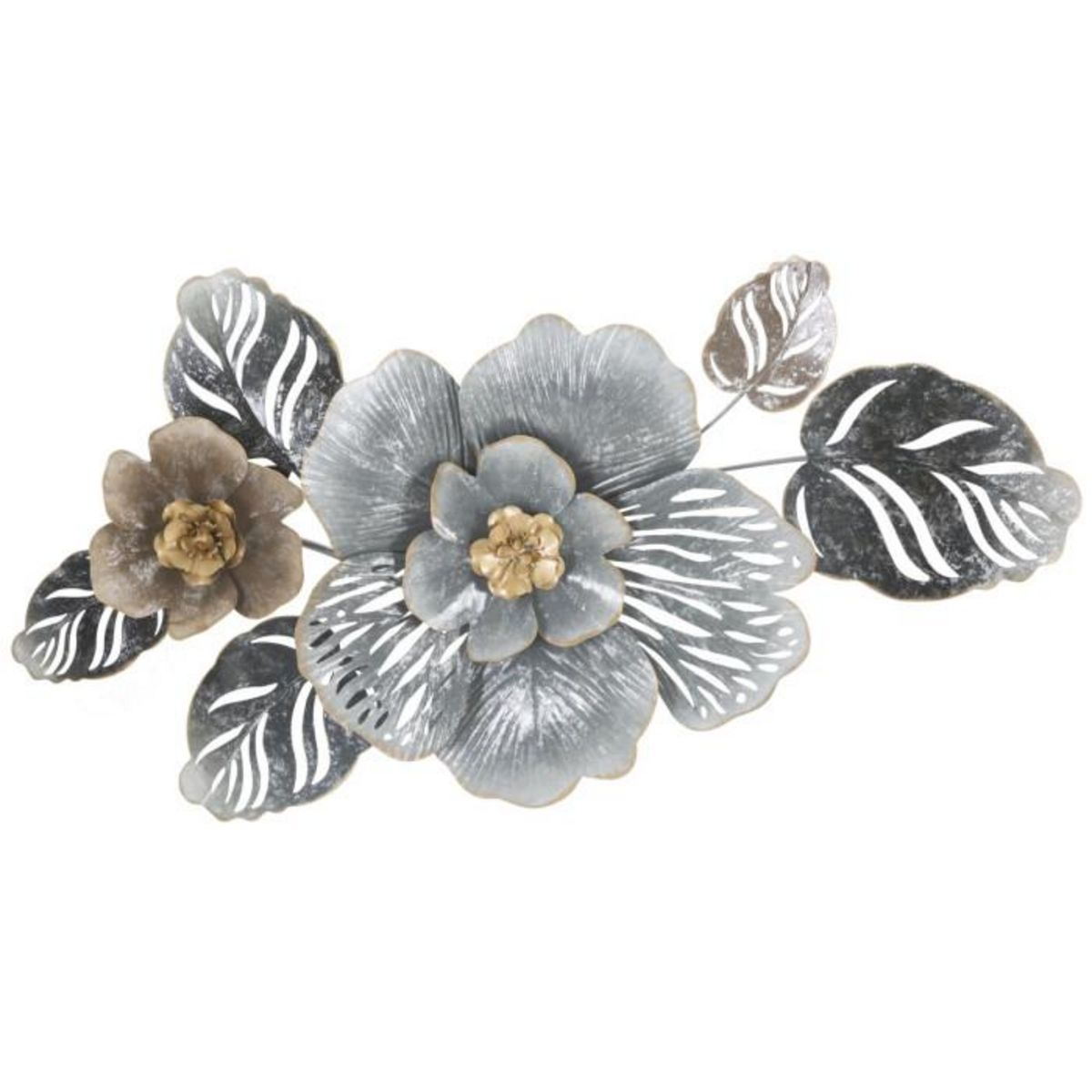 Paris Prix Décoration Murale en Métal  Greys  84cm Multicolore