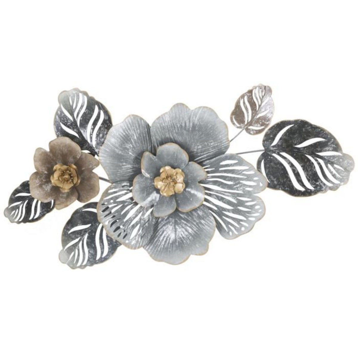 Paris Prix Décoration Murale en Métal  Greys  84cm Multicolore