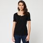 Voir la diapositive 2 : INEXTENSO T-shirt noir femme