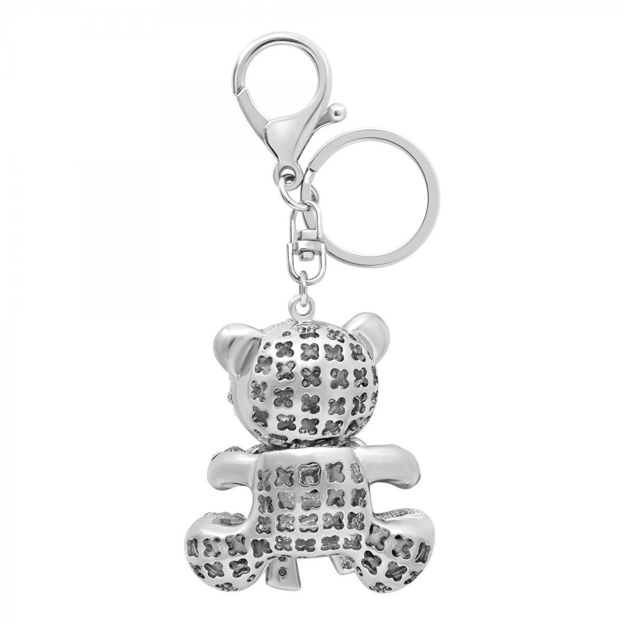 Voir la diapositive 2 : SC CRYSTAL Porte-clé ourson orné de zirconium