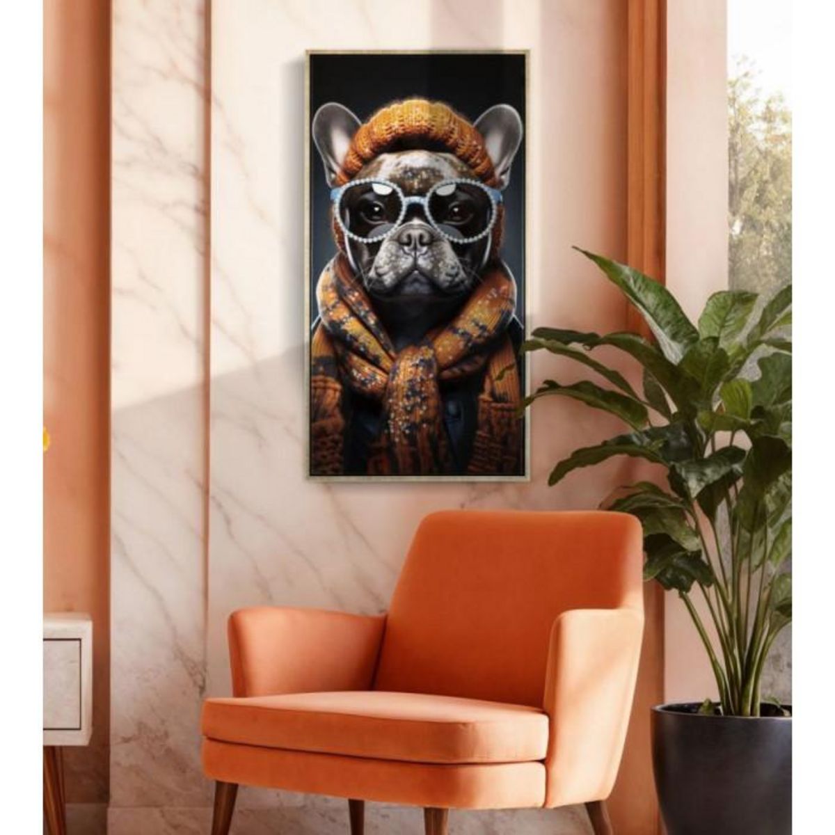 Paris Prix Tableau Imprimé Déco  Bad Bully  42x82cm Multicolore