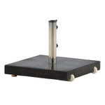 Paris Prix Pied de Parasol Carré en Granite  Stathera  50cm Gris