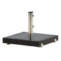 Voir la diapositive 1 : Paris Prix Pied de Parasol Carré en Granite  Stathera  50cm Gris