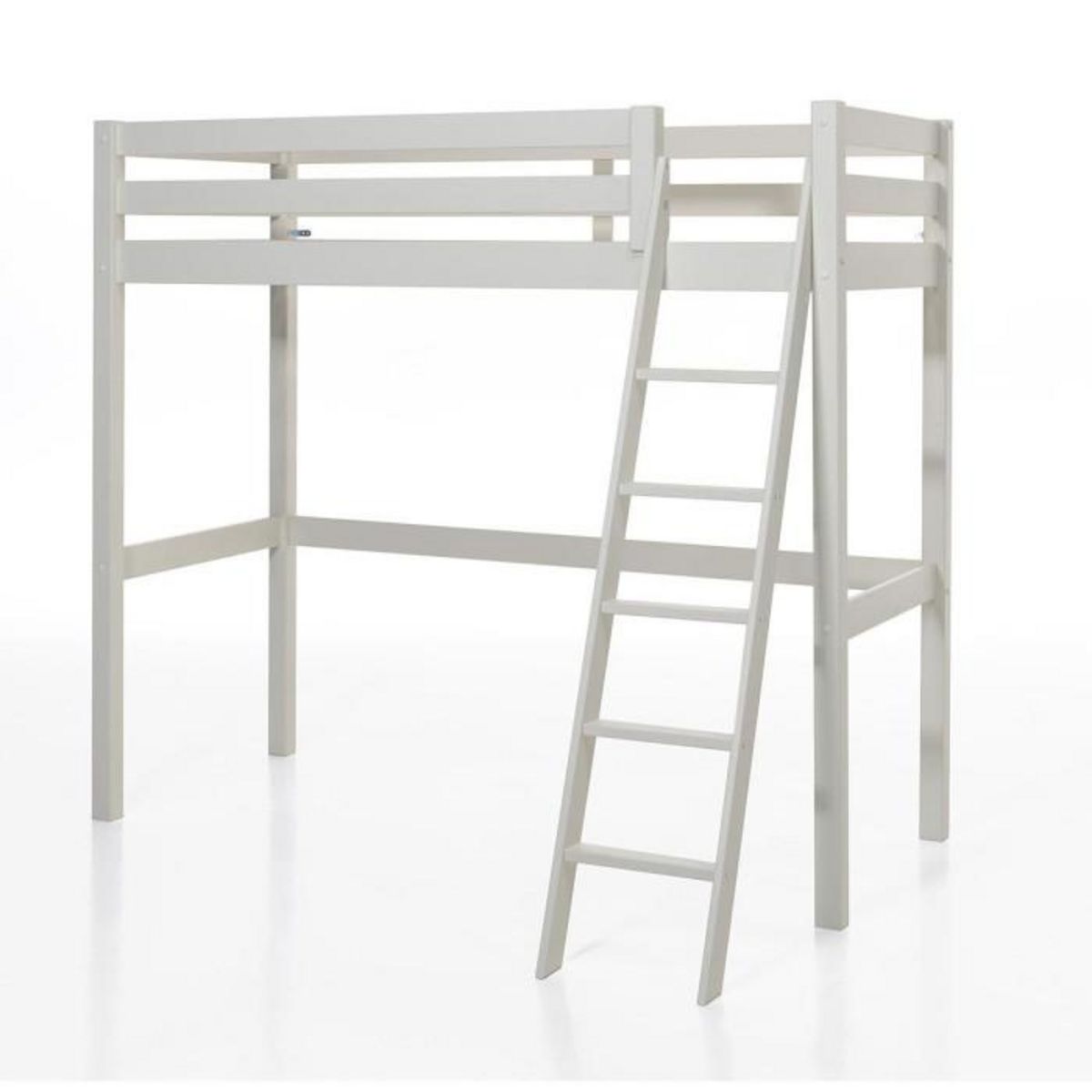 Paris Prix Pack - Lit Mezzanine Enfant, Commode & Fauteuil-Lit  Pino  Blanc