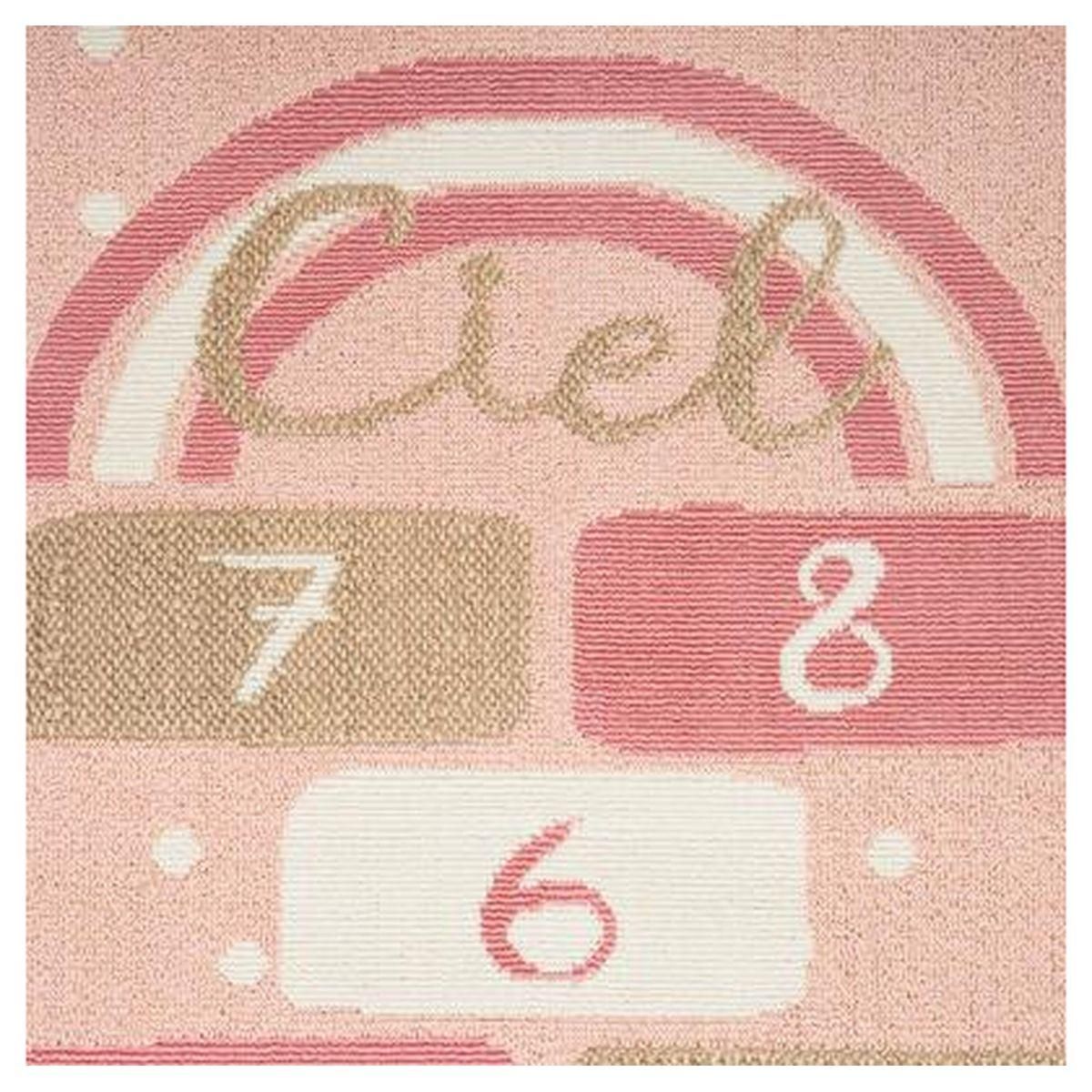 Tapis enfant marelle fille