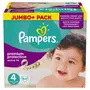 PAMPERS ACTIVE FIT Jumbo Couches Standard T4 (7-18 kg) Pack de 64 couches