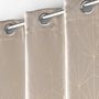 Voir la diapositive 3 : Paris Prix Rideau Occultant à Œillets  Eclat  140x260cm Taupe