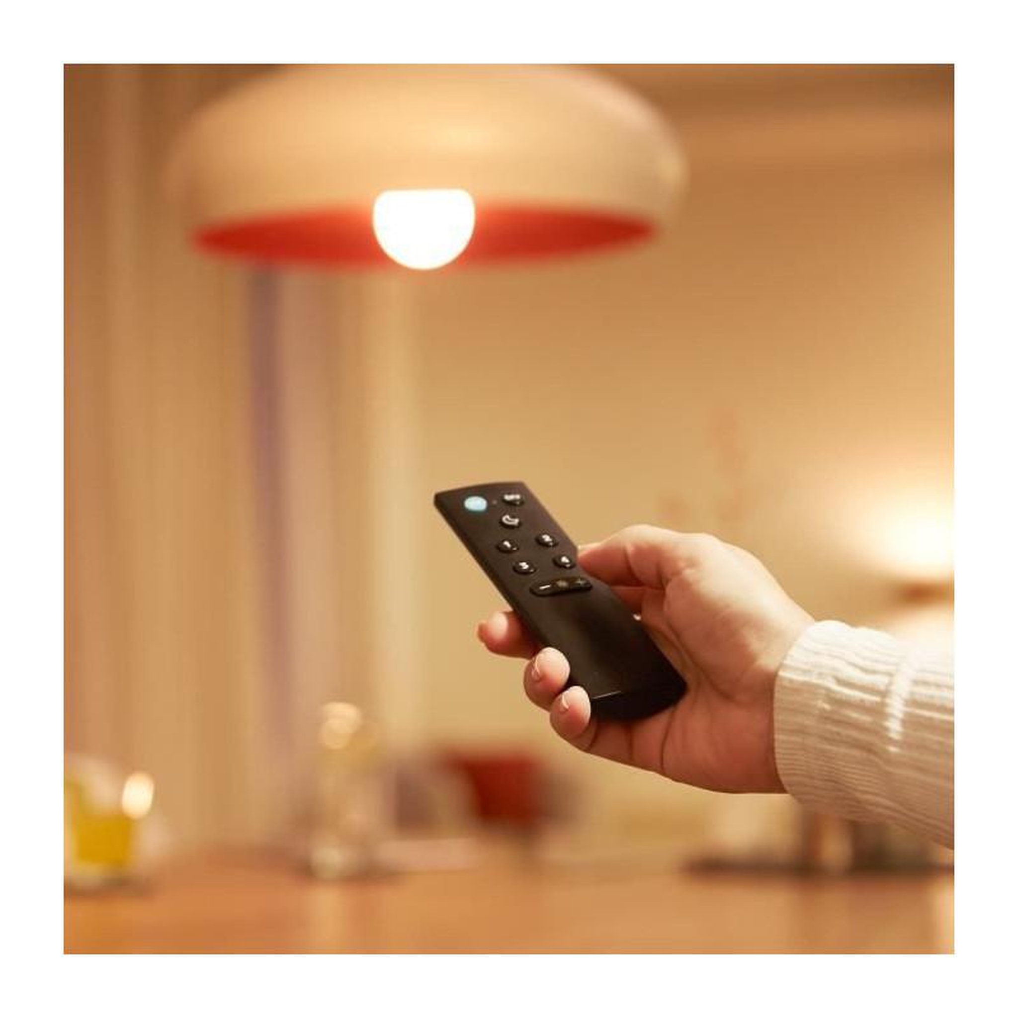 Voir la diapositive 4 : WIZ Kit de demarrage WiZ 2 ampoules connectees Edison Blanc variable E27 50W + Telecommande nomade variateur de lumiere
