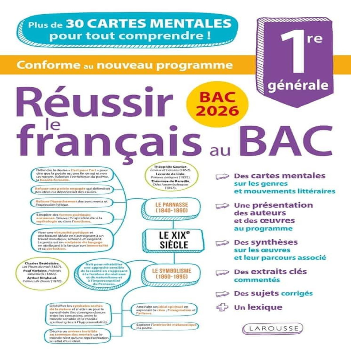 REUSSIR LE FRANCAIS AU BAC 1ERE GENERALE. EDITION 2026, Romeur Anne-Laure
