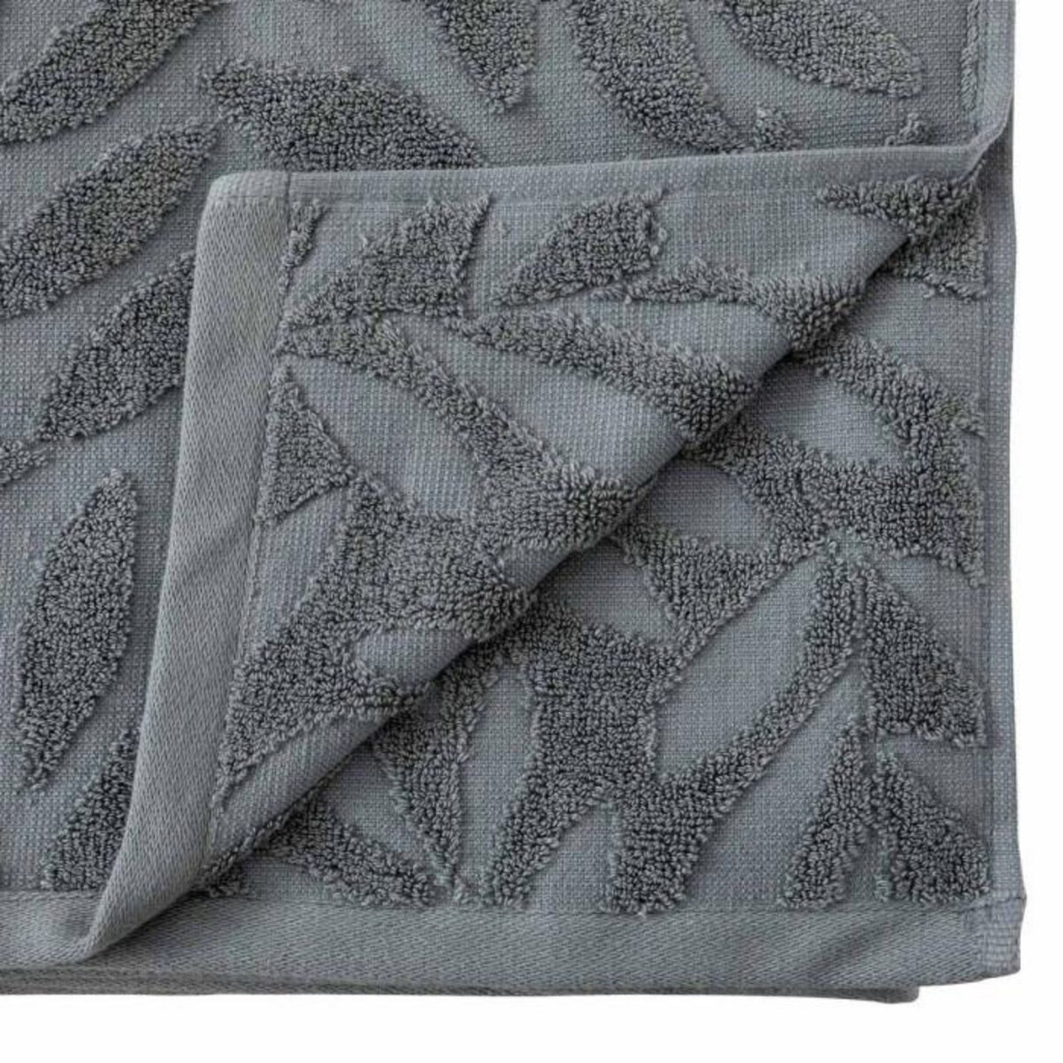 ATMOSPHERA Serviette de Toilette  Tencel  50x90cm Gris Foncé