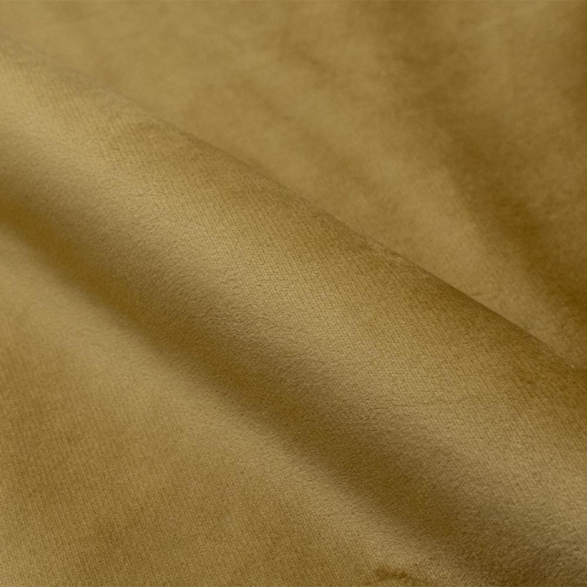 Rendez vous déco Lot de 2 chaises pour îlot central 65,5 cm en velours jaune - Simone