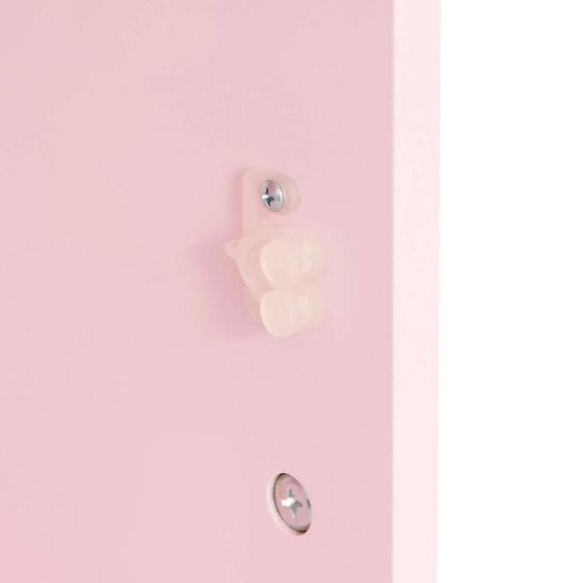 Atmosphera Kids Table de Chevet Enfant  Douceur  40cm Rose