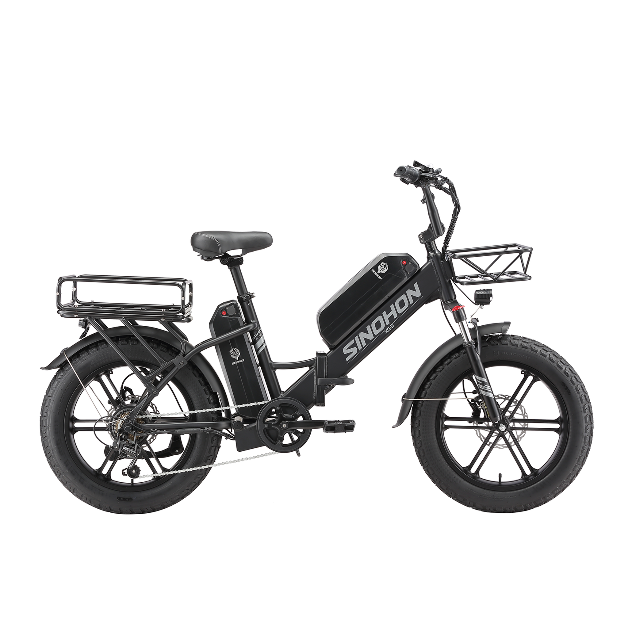 SINOHON Vélo électrique sinohon delivery, vélo électrique de livraison longue autonomie à double batterie