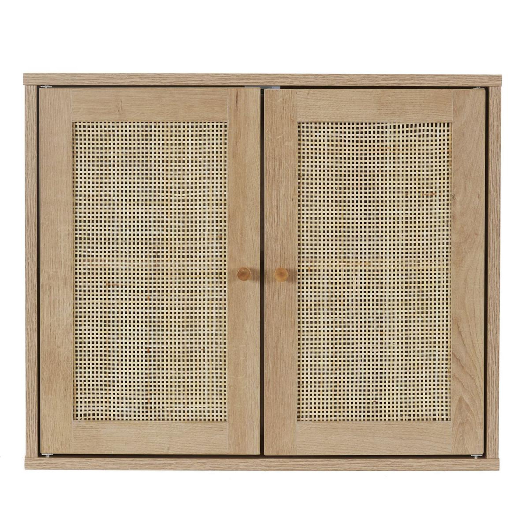 Voir la diapositive 2 : The Home Deco Factory Meuble haut salle de bain  bali  60cm marron