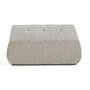 Voir la diapositive 1 : LISA DESIGN Onyx - pouf d'appoint - en velours côtelé