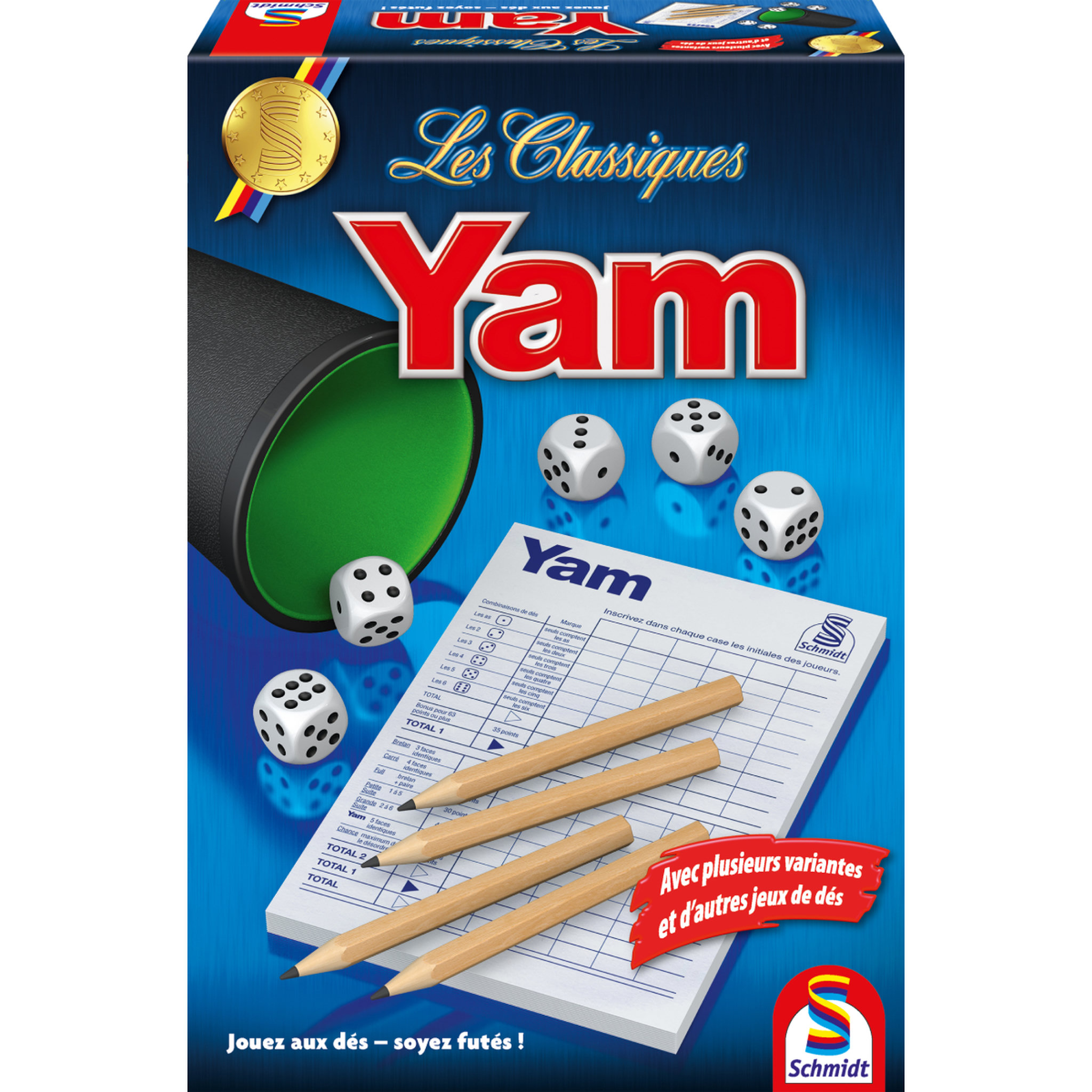 Voir la diapositive 1 : Schmidt Jeu de société - Les Classiques - Le Yam
