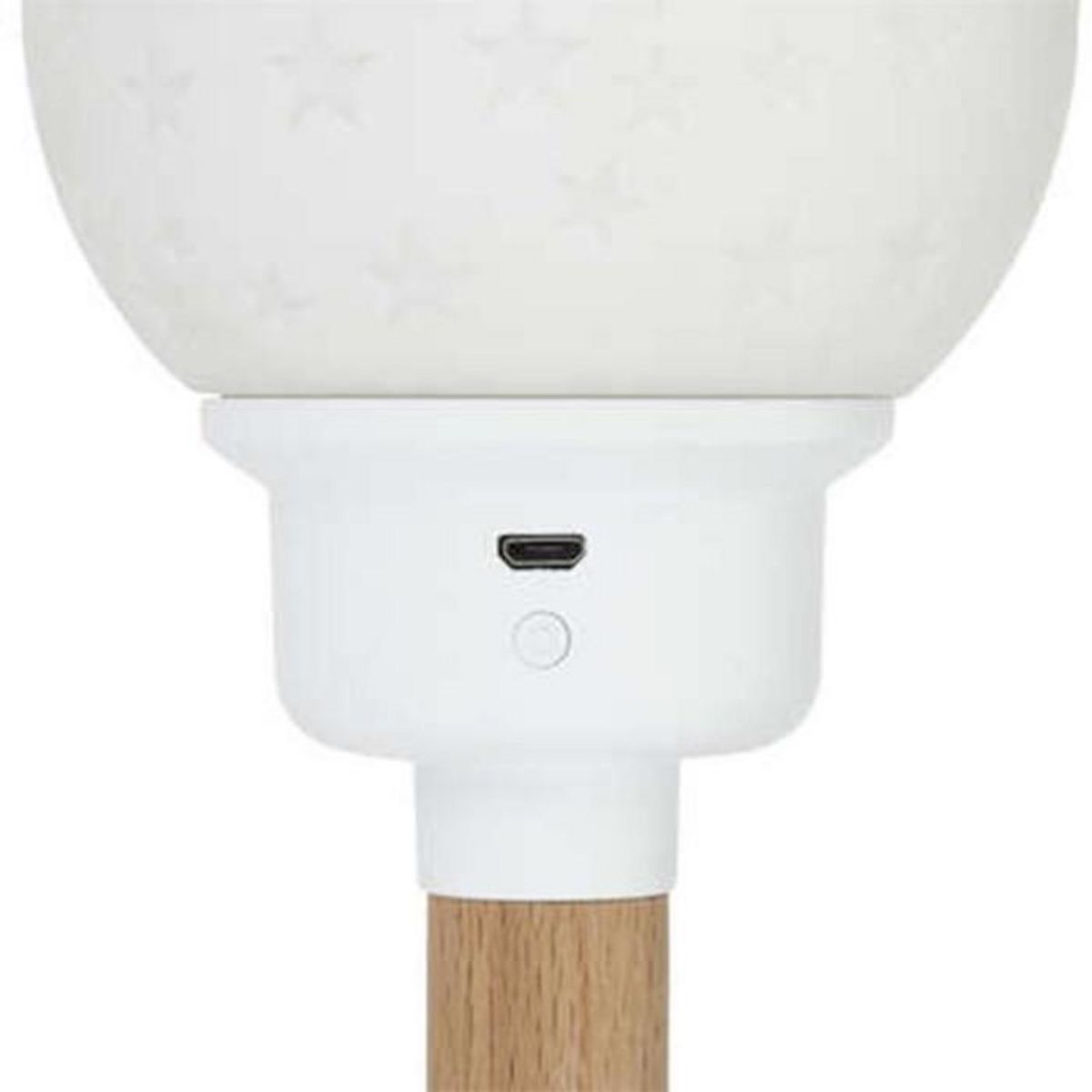 Paris Prix Veilleuse Enfant Led  Baladeuse  20cm Blanc