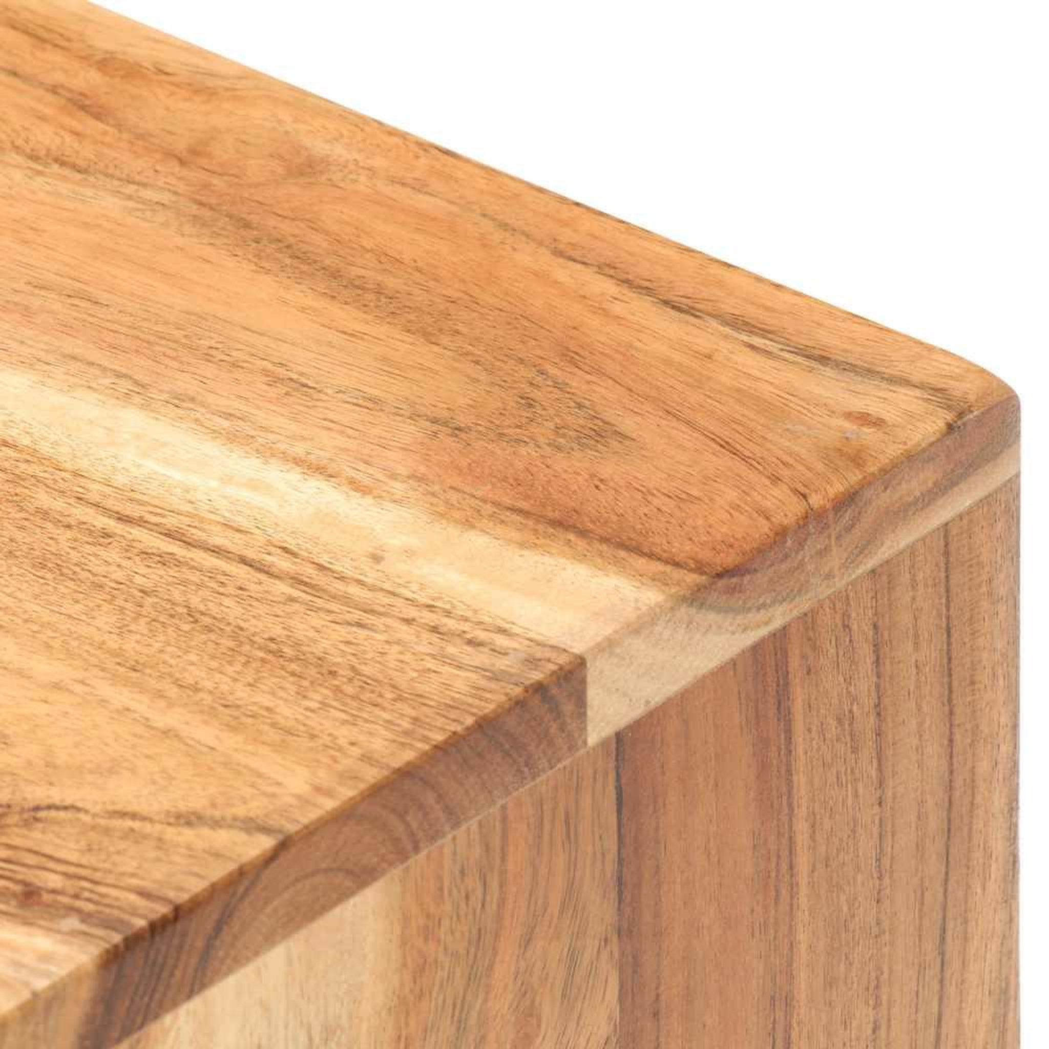 Voir la diapositive 5 : VIDAXL Table de chevet 40x30x50 cm bois d'acacia massif