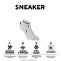 Voir la diapositive 2 : FREEGUN Lot de 6 Paires de Chaussettes Socquettes homme assorties