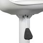 Voir la diapositive 6 : Paris Prix Lot de 2 Tabourets de Bar  Isak  104cm Blanc