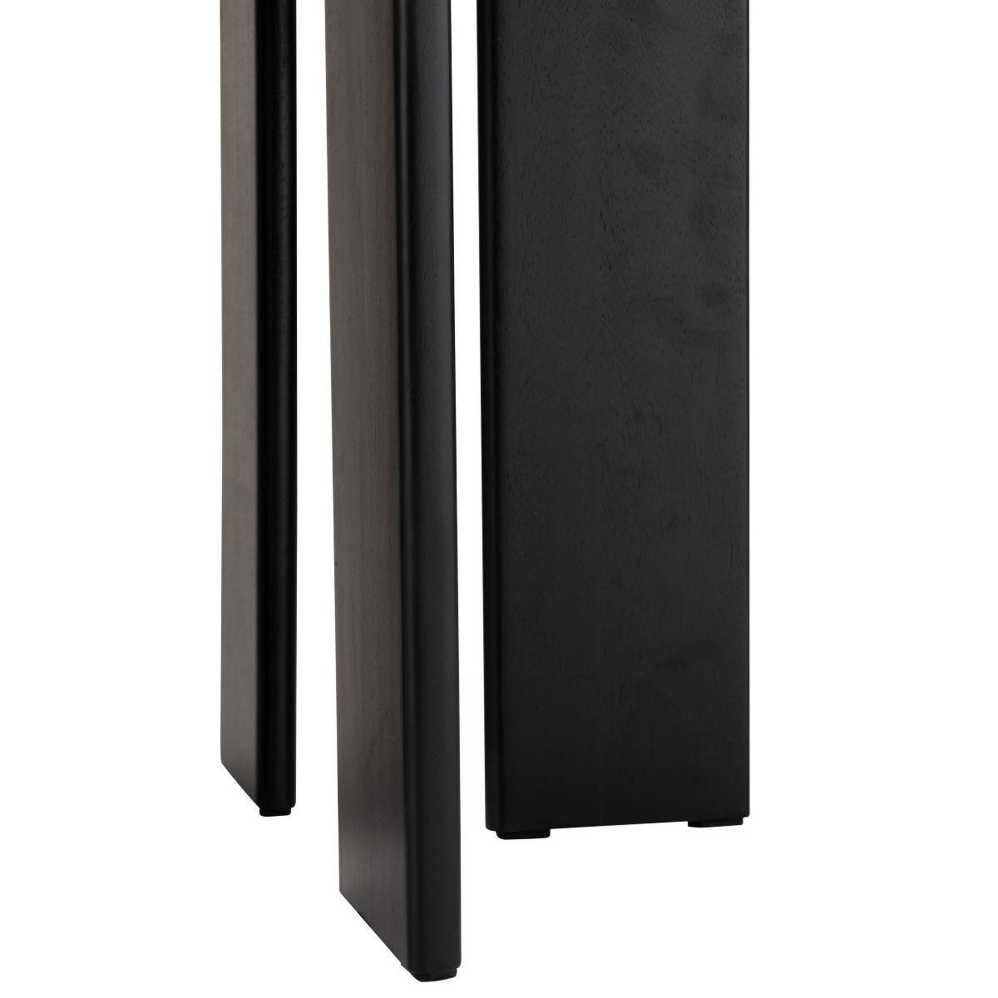 Voir la diapositive 4 : J-LINE Table d'appoint en marbre  mathilde  50cm noir