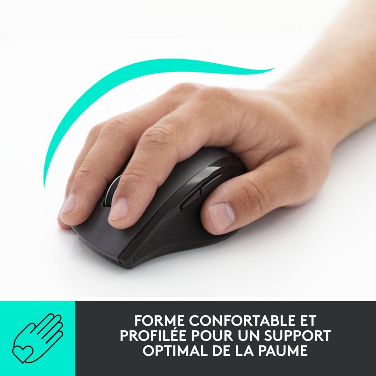 Logitech Souris M705 Silver sans fil optique