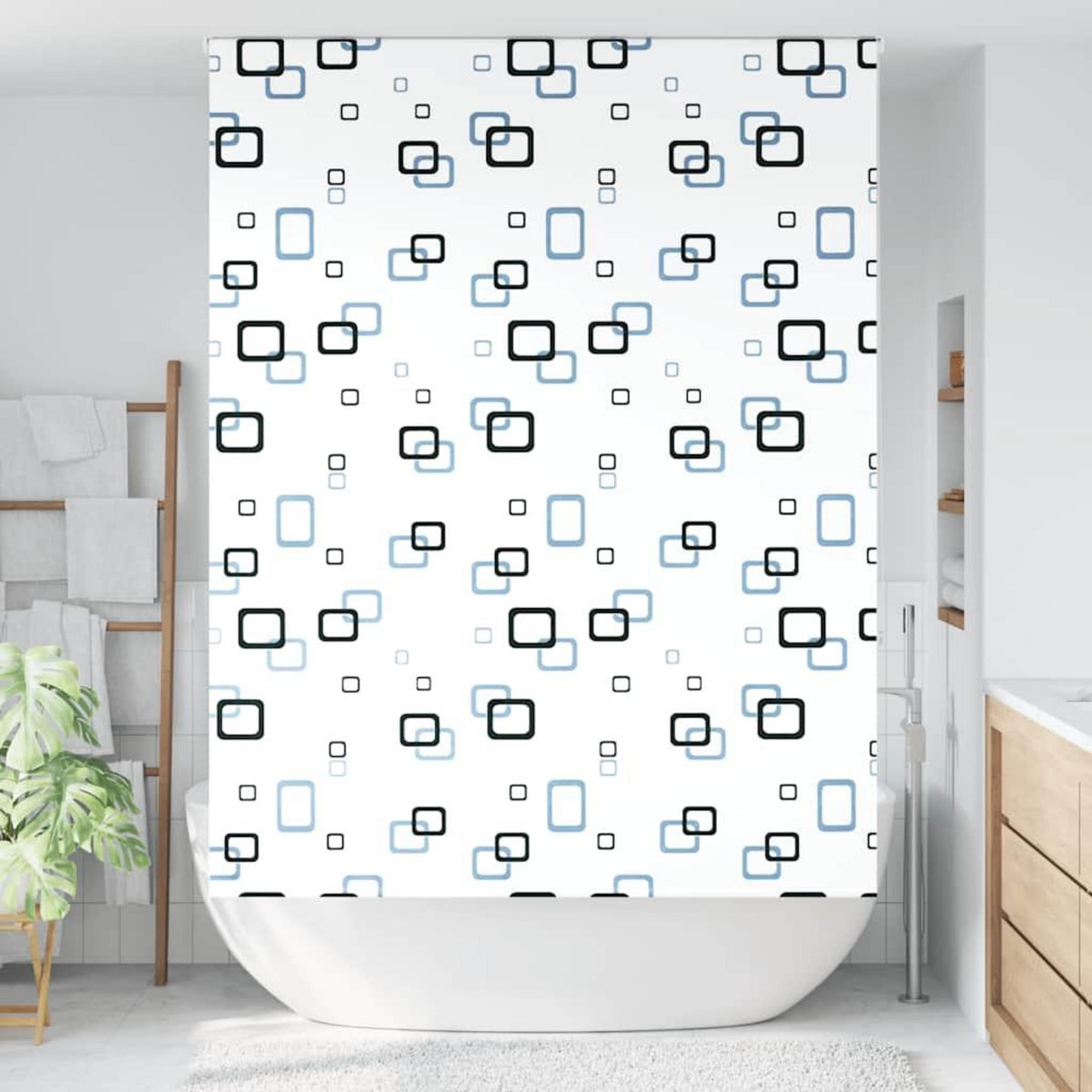 VIDAXL Store enrouleur de douche 160x240 cm largeur du tissu 156 cm