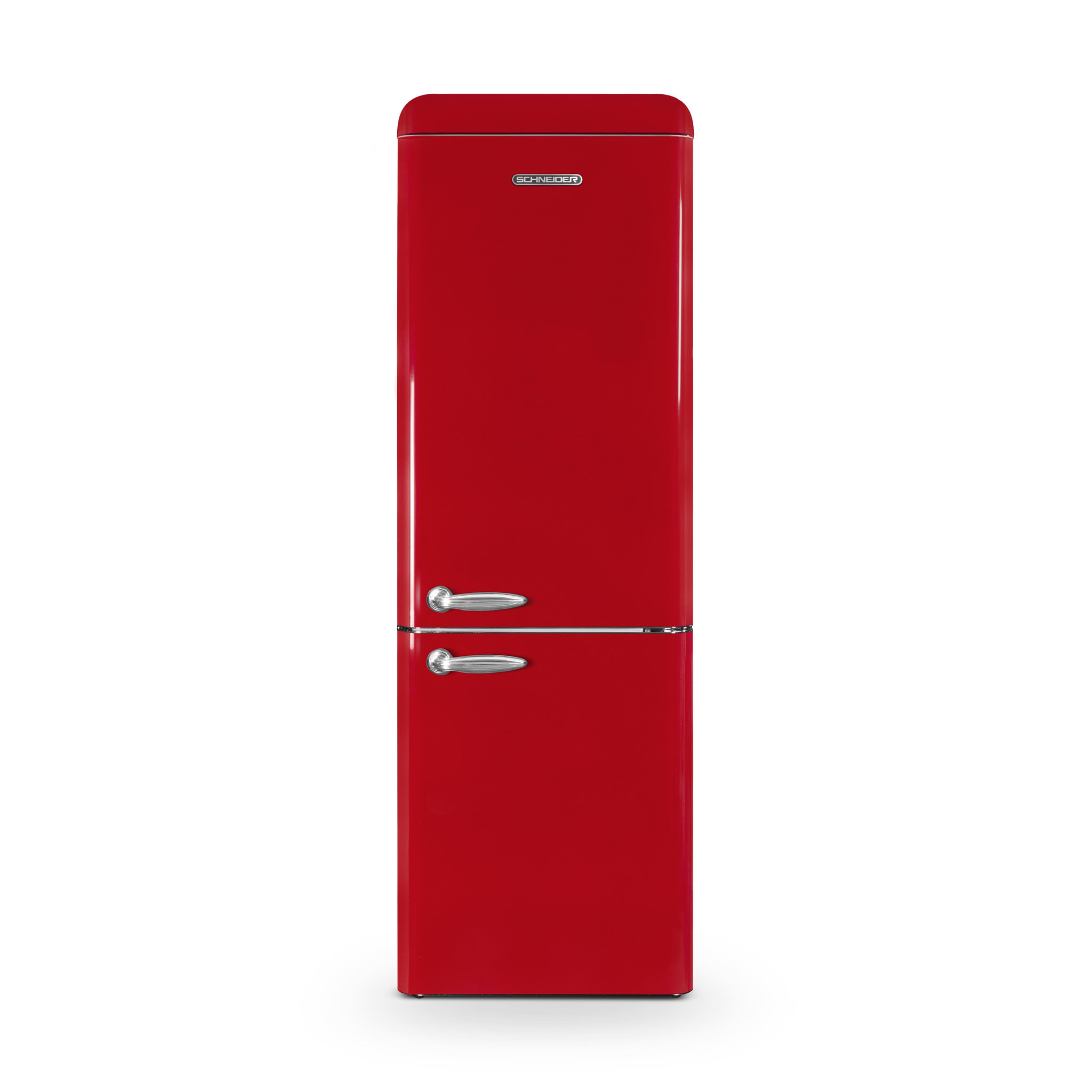 SCHNEIDER Réfrigérateur combiné 304L Vintage Rouge - SCCB300V-RE