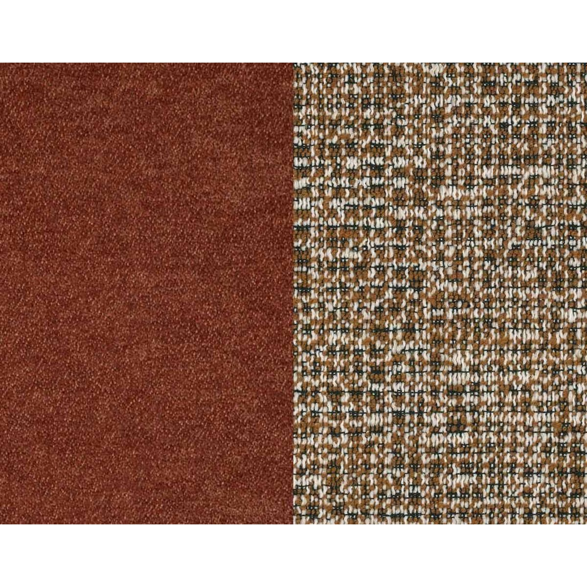 BEST MOBILIER Wilson - pouf avec rangement en tissu et tissu texturé