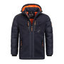 Voir la diapositive 1 : GEOGRAPHICAL NORWAY Doudoune Marine/Noire Homme Geographical Norway Beachwood WR813H