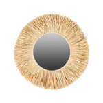 FORNORD Miroir franges raphia D46