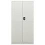 Voir la diapositive 2 : VIDAXL Armoire a casiers Gris clair 90x40x180 cm Acier