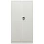 Voir la diapositive 2 : VIDAXL Armoire a casiers Gris clair 90x40x180 cm Acier