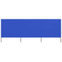 Voir la diapositive 1 : VIDAXL Paravent 3 panneaux Tissu 400 x 80 cm Bleu azure