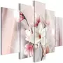 Paris Prix Tableau Imprimé 5 Panneaux  Dazzling Magnolias Wide 