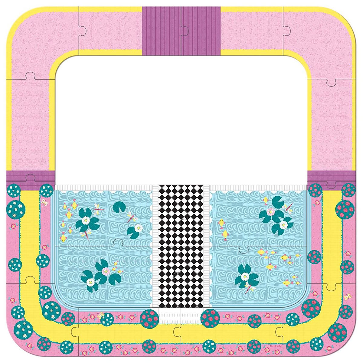 JANOD Valise de jeu - Le château enchanté 