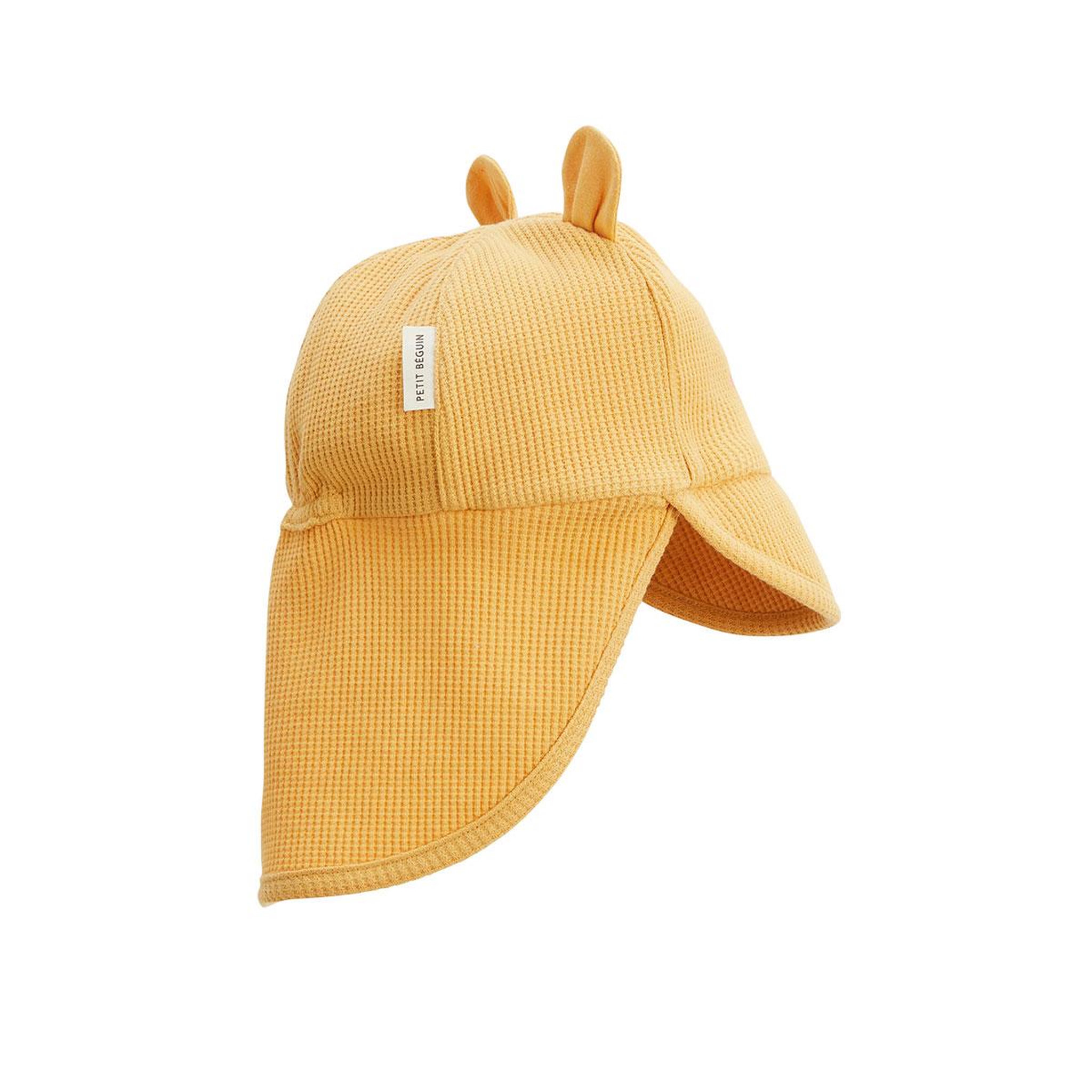 Voir la diapositive 2 : Petit Béguin Casquette cache-cou bébé hawaiki