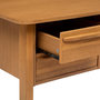 Voir la diapositive 4 : ATMOSPHERA Bureau 2 tiroirs en bois OLIVER - Marron
